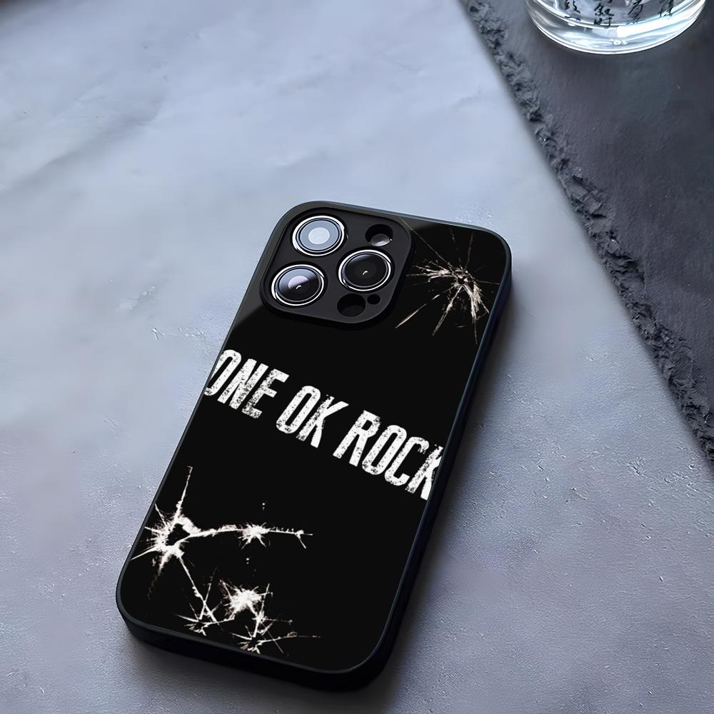 Чехол для телефона ONE OK ROCK Закаленное стекло Для IPhone 17 13 14 16 12 15 11 Pro Max Plus Mini X XR SE2020 Coque