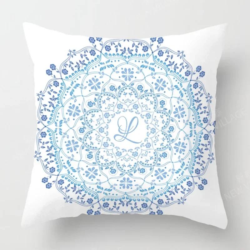 Осенний Домашний Декор Осенний Декор Гостиной Наволочка для Декоративной Подушки Диван Бохо Наволочка Мандала