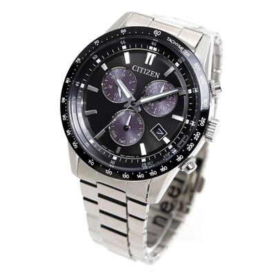 КОЛЛЕКЦИЯ Часы-хронограф, Eco-Drive, Питание от света, Водонепроницаемость 10 АТМ, Серебристый/Черный, BL5614-59E, Мужские