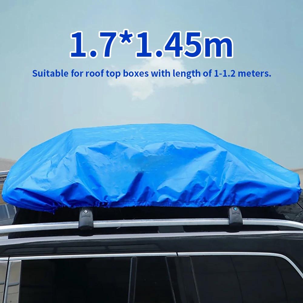 RV Car Roof Rack Cover Waterproof Roof Travel Bag Rain Cover Luggage Covers for Off-Road Motorhome RV Camper Van Accessories