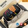 Hashamatli NFC Smart-soat Amoled Ekran Doim Vaqtni Ko'rsatadi Bluetooth Qo'ng'irog'i Ultra Watch Series 9 Soat Erkaklar Sport Salomatlik Ayollar Smart-soati