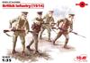 ICM 1/35 World War I British Infantry 1914 Plastic Model