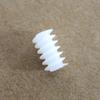 10Pcs/Lot White Right Hand Plastic 6*10 (2A) Worm Turbine 0.5 Module Reduction Gears Diy Model Parts
