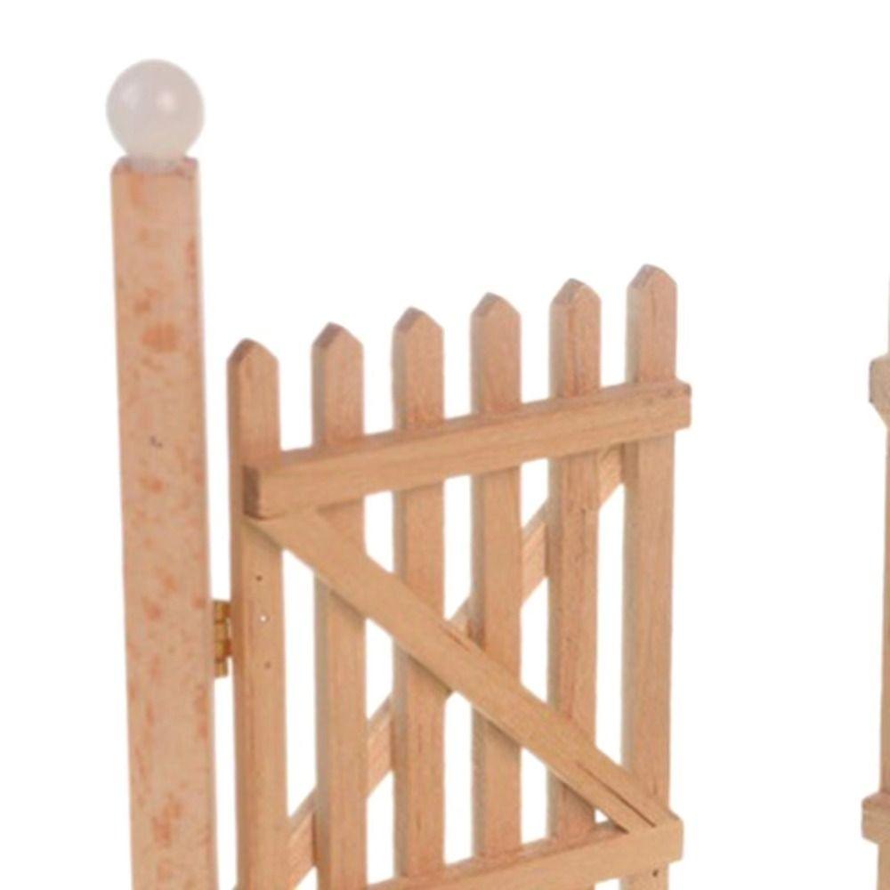 1:Кукольный домик в масштабе 12, украшение двери-забора, игрушка, садовая мебель для кукольного домика, для сказочного сада