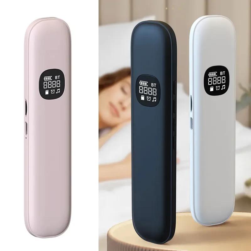 White Noise Sleep Aid Speakers Under Pillow Bone Conduction Bluetooth Speaker LED Display TF MP3 Music Player Timed Shutdown