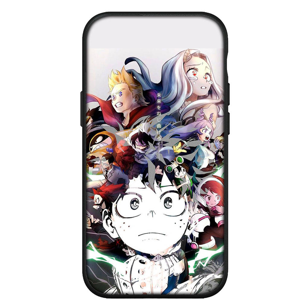 Для iPhone 15 14 Xiaomi Redmi Note 13 12 11 Pro Max X 8 7 XR Samsung Galaxy A34 A15 S24 S23 Huawei OPPO A54 BNHA Чехол My Hero Academia Midoriya Izuku