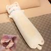 Kawaii Soft Long Cat Pillow Stuffed Plush Toys Nap Pillow Home Comfort Cushion Kids Birthday Gift Cute Plushies Friend Gift