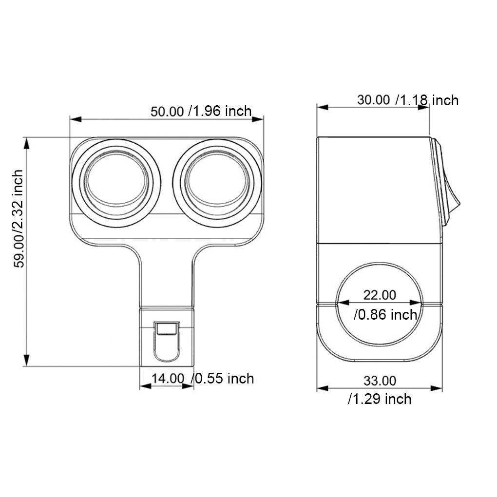 Модернизация переключателя фар на руль мотоцикла с двумя кнопками включения-выключения