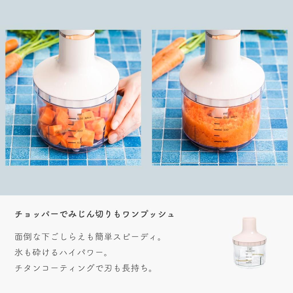 Aviterax Hand Blender 1 Unit 5 Roles Crush Mix Chop Crush Whip Domestic Manufacturer Mixer Handy Blender Hand Mixer AHB2-P