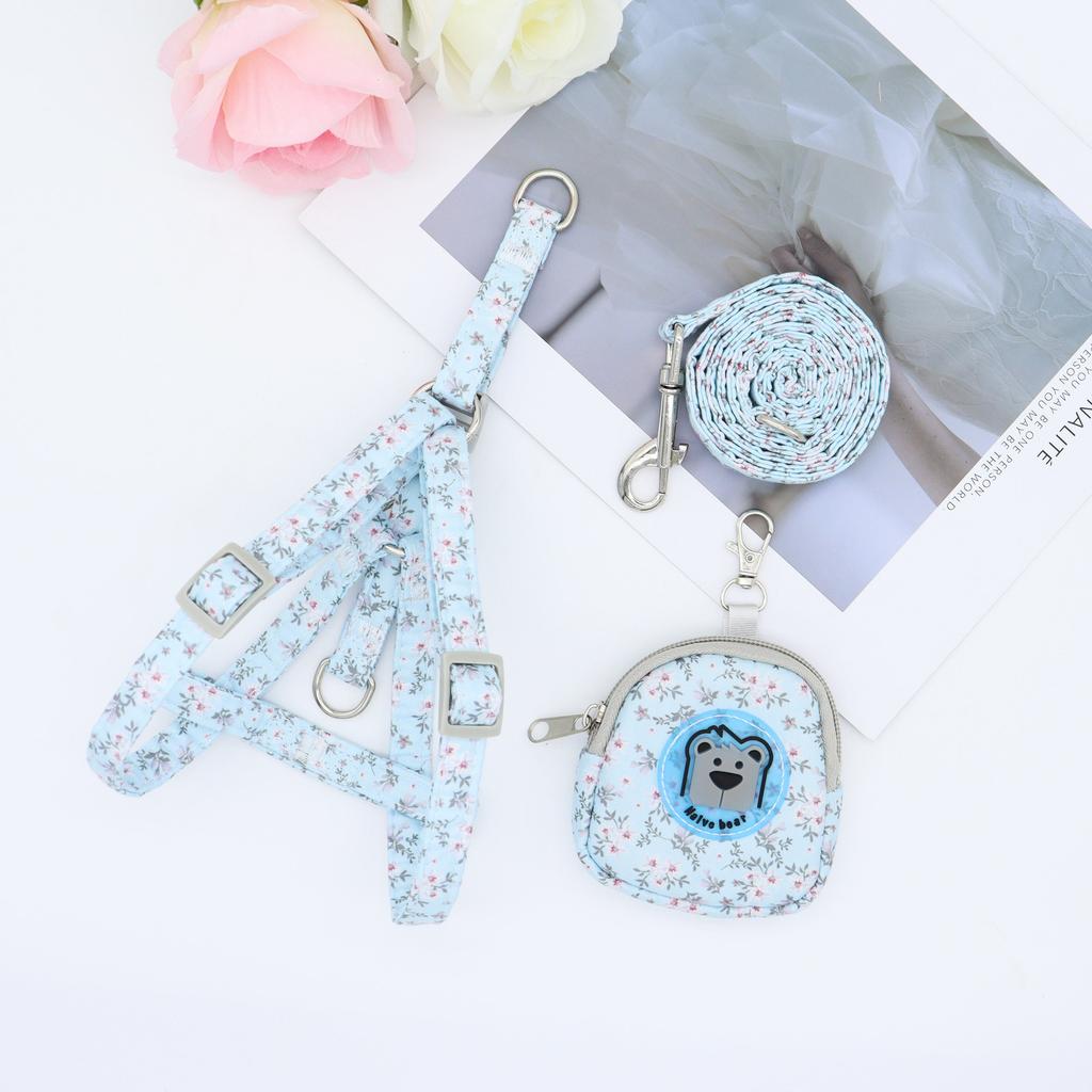 Dog Collar Dog Accessories Walk the Dog Leash 1.2 Meters Traction Rope Length Adjustable Anti-free Cat Collar Pet Products