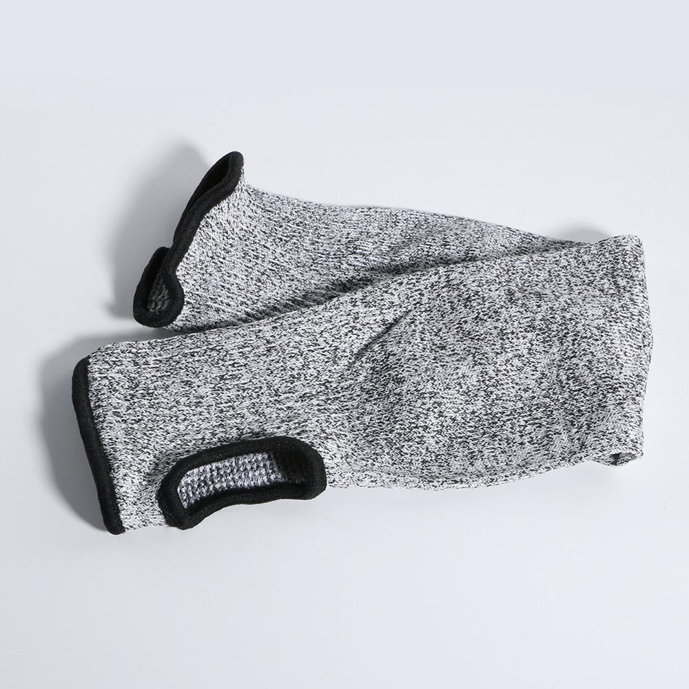 Pair Breathable Cut Resistant Sleeves With Thumb Hole For Work Preventing Stab