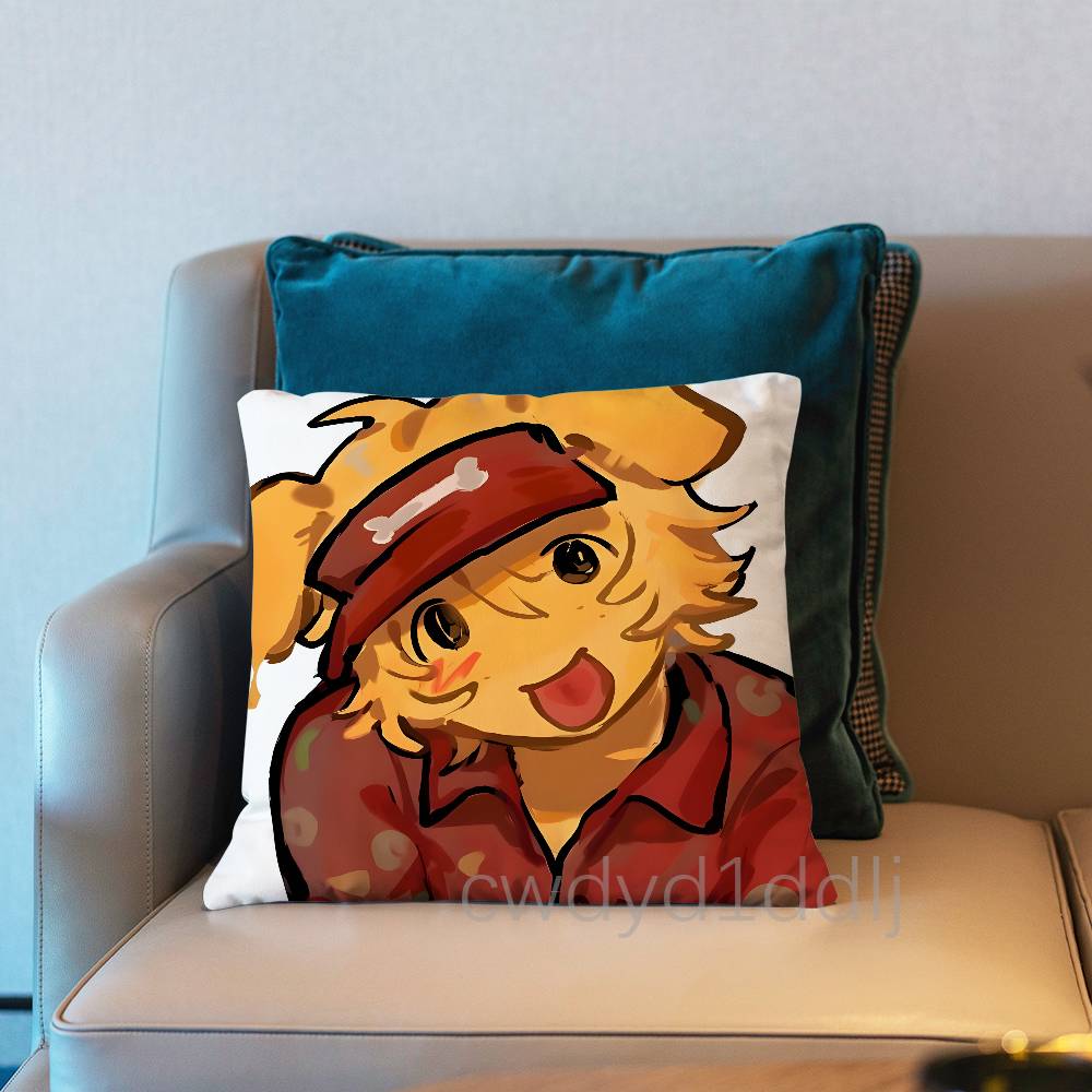 EElliot Anime Pizza Pillowcases Cute Funny Pillow Case For Wedding Party Home Decor Comfy Pillow Cover