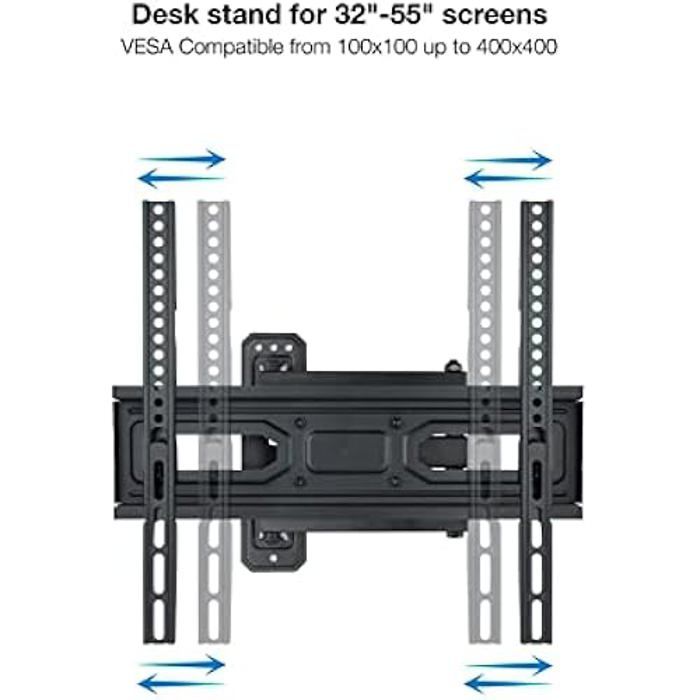 Настенное крепление - TOOQ - LP7843TN-B - Экраны 32" - 55" - Черный - Макс. вес 35 кг