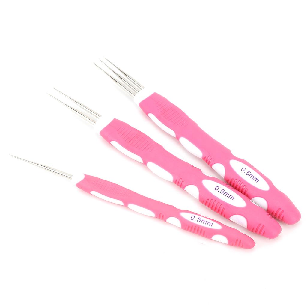 Крючок для дредов 0,5 мм Быстрое плетение Износостойкий Длительный срок службы Дреды тоже переплетены