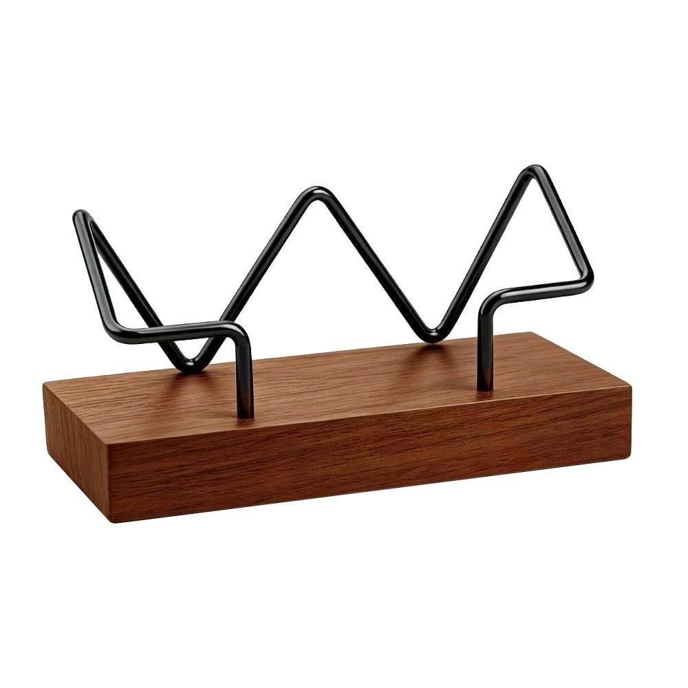 Multiple Styles Name Card Stand Wooden Desktop Card Holder Desk Card Display Rack Hotel