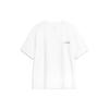 Wade Series Alphabet Print Crew Neck Pullover Comfortable Loose Short Sleeve Drop Shoulder T-Shirt Men Tops White AHSU363-4