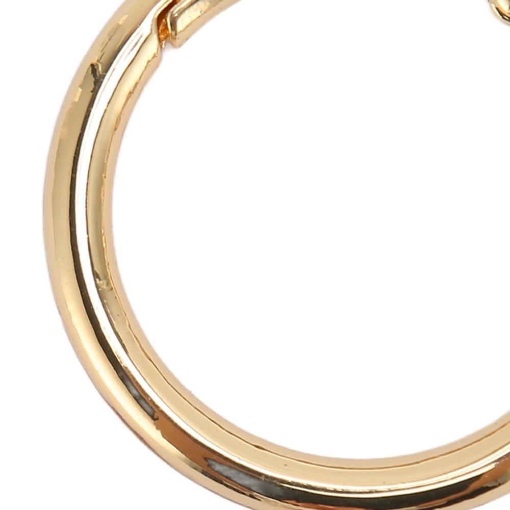 20pcs Silver Spring O Rings 40MM Spring Clasps Jewelry Tools Snap Clips Keychain