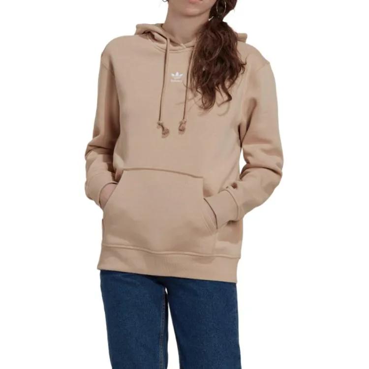 Adidas Originals Sweat Capuche Sweatshirts Women's Brown Hooded Moderate Other (Unisex) Sweatshirts HJ7861