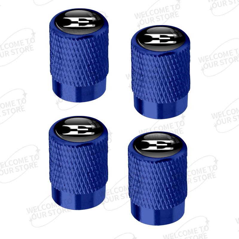 NNVJ9 Aluminum For Kia E Logo Stinger Sorento K5 K9 K3 K2 Stonic GT Line 4pcs Car Decor Wheel Tire Valve Caps Stem Cover Accessories
