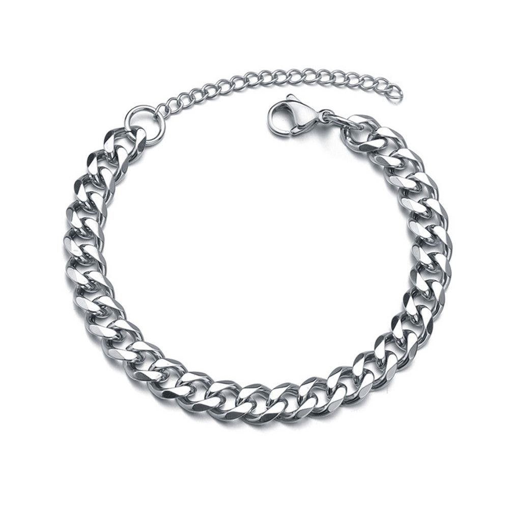 Gifts 3/5/7mm Fashion Men's Classic Cuban Wide Chain Men's Bracelet