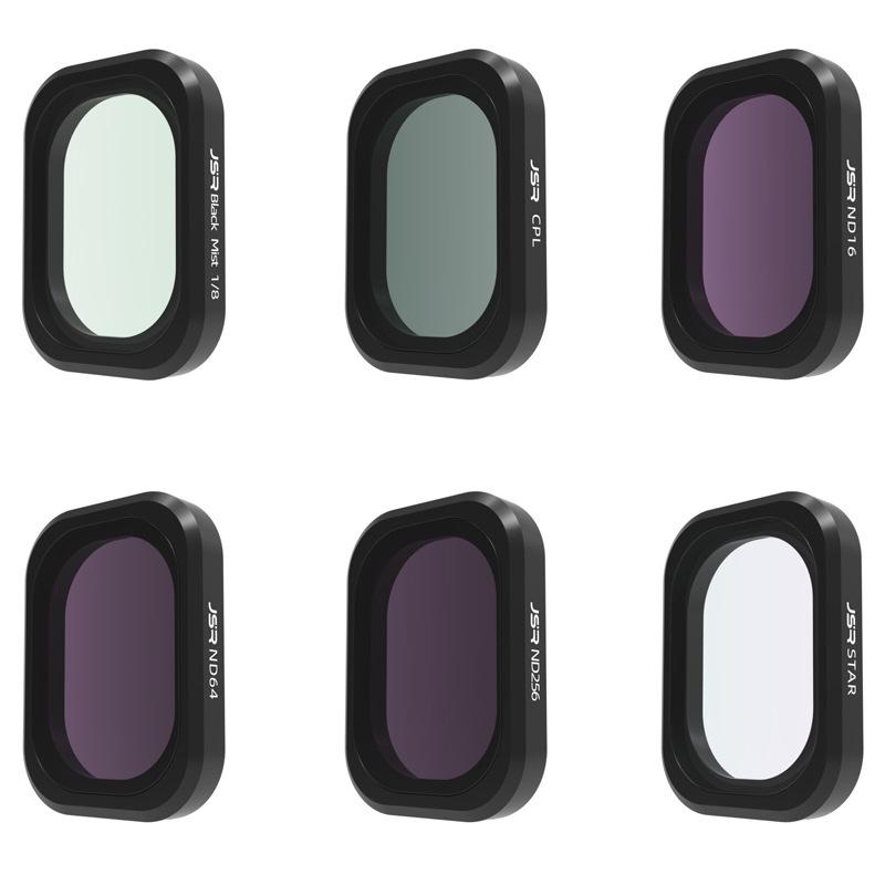 Фильтры DJI Osmo Pocket 3: Широкоугольные макрообъективы с поляризацией PL для камер третьего поколения