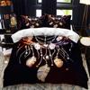 Dream Catcher Feather Comforter Cover Bohemian Mandala Bedding Set Full Tie Dye Black Duvet Cover 2/3pcs Polyester Quilt Cover