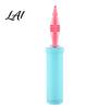 Compact Balloon Inflatable Device Hand Held Way Dual Two Plastic Pump Action Inflator Latex Inflator Manual Air Pump for Balloons