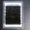 Russian Fluffy Curly Individual Lash Clusters 150P DIY Self-application False Eyelashes Dense Eye Makeup