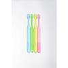 Cupid Flat-Hole Toothbrush for Baby Teeth and Children, 12-Pack, Assorted Colors