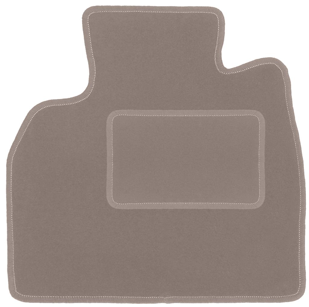 Beige driver's mat for: Renault Grand Espace IV minivan (2002-2014)