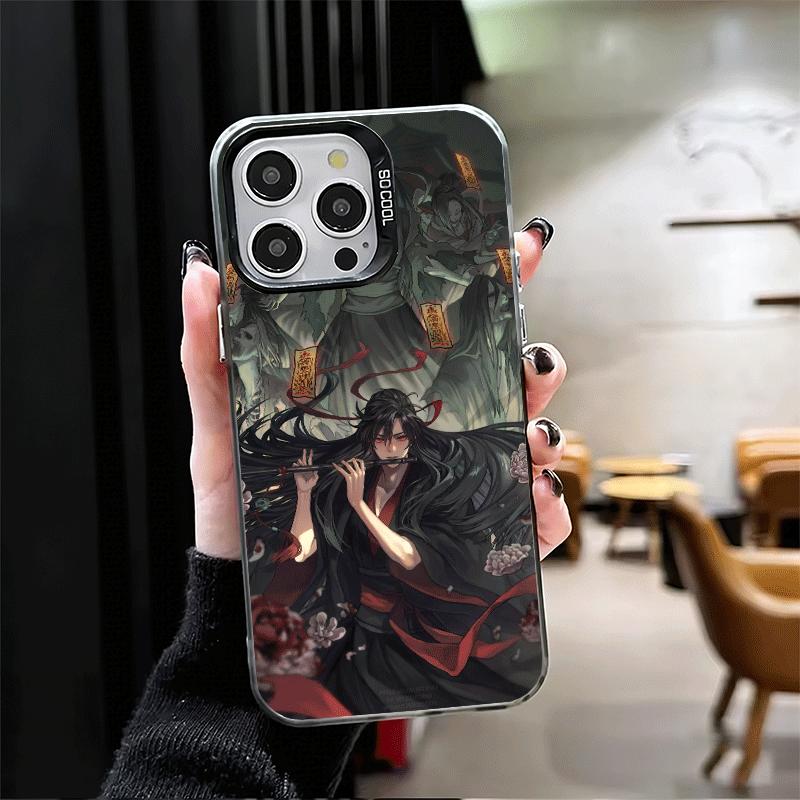 Чехол для телефона Mo Dao Zu Shi Аниме Ударопрочный для iPhone 17 Air 16 16E 15 Pro Max 14 Plus 13 Mini 12 Задняя крышка Противоударный Fundas
