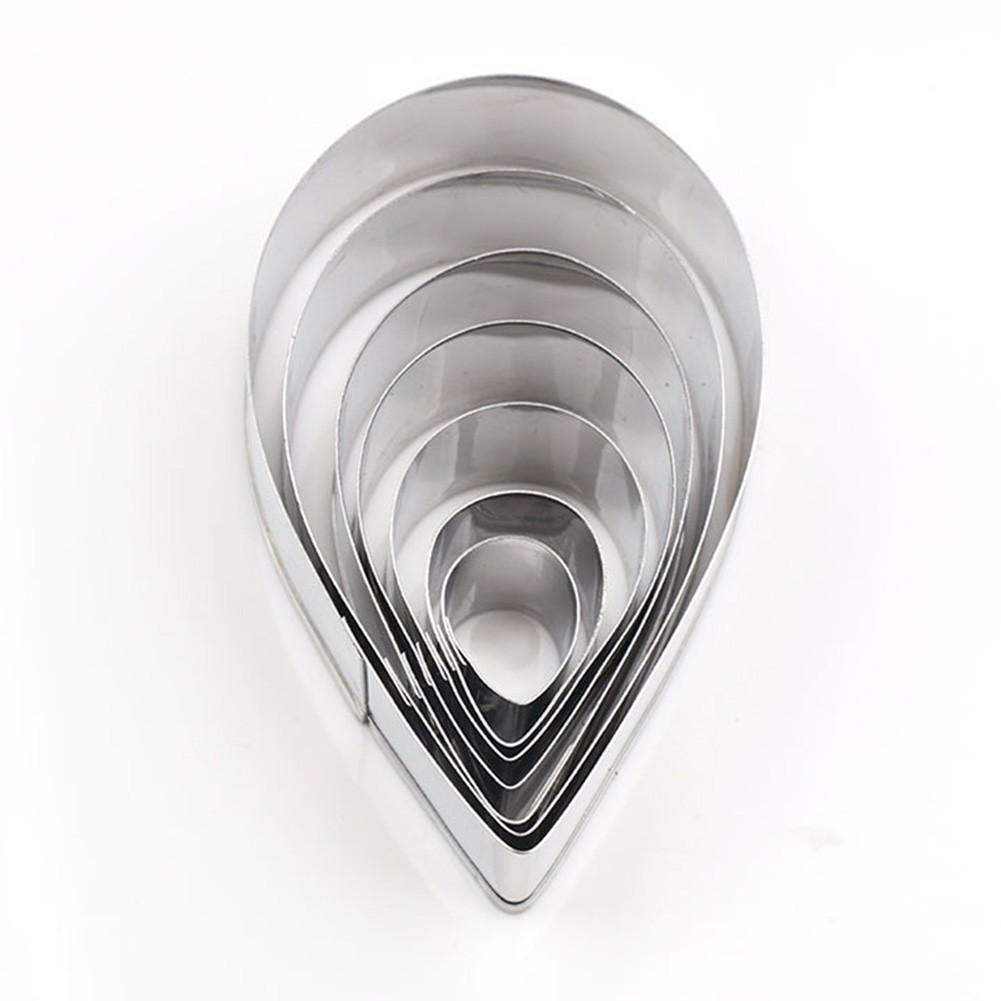 7 размеров вырубка лепестка розы для украшения цветов, высокое качество