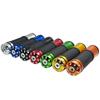 Ergonomic Motorcycle Handlebar Grips Aluminum 7/8" 22mm Rubber Gel Hand Comfortable for Superior Control Enhanced Grip