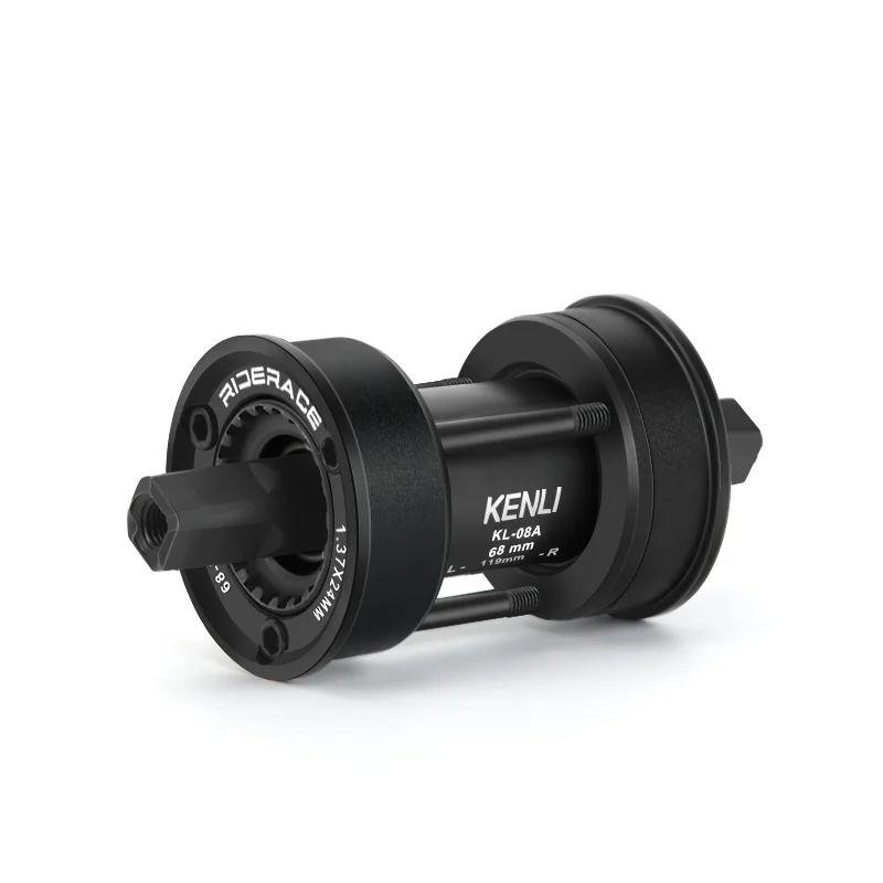 Комплект для переоборудования каретки велосипеда RIDERACE с американского на европейский размер 24 мм BB BB68/73, адаптер для шатунов велосипеда BMX, черный