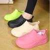 Женские непромокаемые резиновые сапоги с плюшем, короткие, нескользящие, износостойкие, модные, кухонные, рабочие, для воды