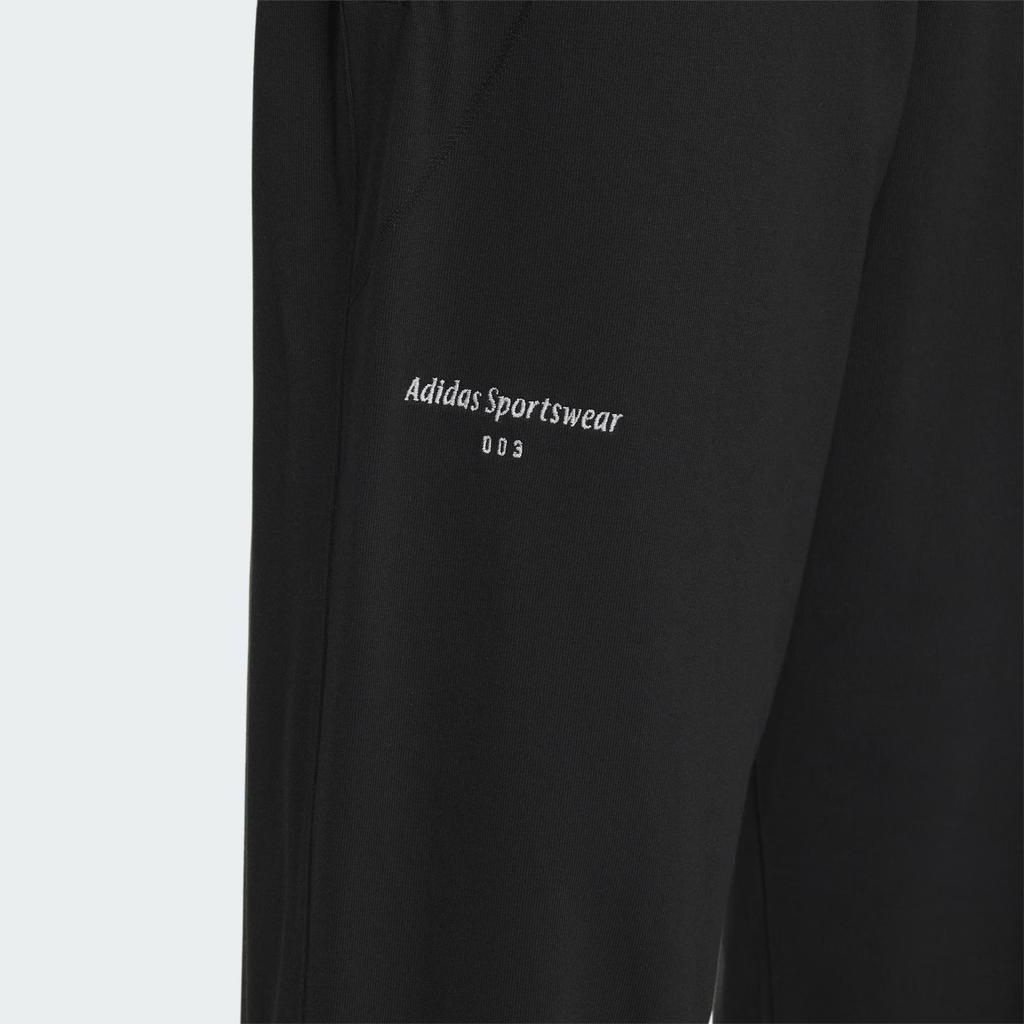 adidas Спортивная одежда Трикотажные джоггеры с логотипом на манжетах Мужские брюки черные IN6512