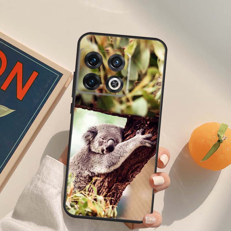 Australian Koala Case For OnePlus 12R 13R 13T 10R 15 13 12 11 10T 8T Nord CE 4 3 2 Lite N20 N30 Nord 5 Cover
