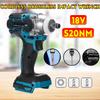 288VF 520Nm High Capacity Battery Electric Rechargeable Brushless Impact Wrench Cordless 1/2 Socket Wrench Power Tool for Makita Battery