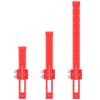 3Pcs Woodworking Ruler Precision 6 8 12 Inch Wood Marking Ruler T Track Woodworking Scribing Ruler Woodworking Measuring Ruler
