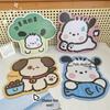 Cartoon Dog Creative Non-Slip Mouse and Keyboard Wrist Pad Set