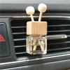 1 шт. Автомобильный ароматизатор-подвеска на дефлектор, Ароматический освежитель воздуха, Пустая стеклянная бутылочка для ароматерапии, Декор для ароматерапии