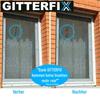 GITTERFIX Ремонтная лента для москитной сетки Набор для ремонта штор от насекомых водонепроницаемый