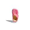 Adidas Fortaswim Space Leather Casual Sandals Baby Footwear Pink White AC8299