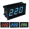 DC5-120V LED Digital Display Voltmeter Car Motorcycle Voltage Gauge Panel Meter