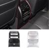 ABS Car Rear Air Conditioner Air Outlet Anti Kick Protection Cover Sticker For BMW X5 X6 X7 G05 G06 G07 -22 Auto Accessories