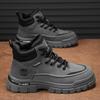 Men's Boots Trendy Martin Boots Men's High-top Locomotive Tooling Shoes Men's Autumn and Winter Heightening Men's Shoes