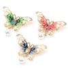 Diamond Butterfly Brooch Scarf Sweater Accessories