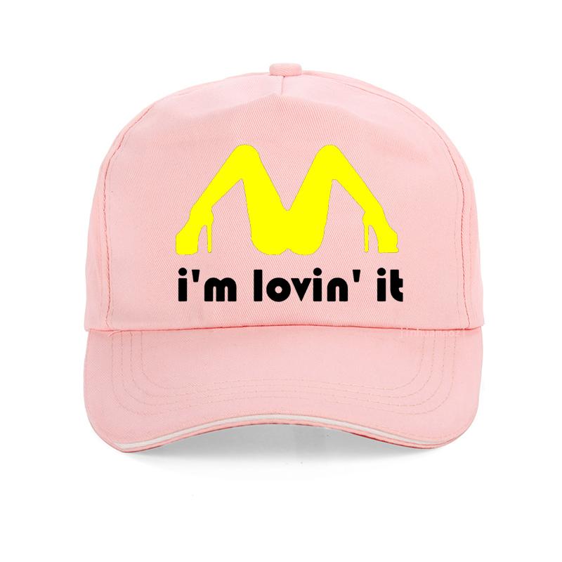 Men Tricolor I'm Loving It Inapropriate Offensive Sex Baseball Cap Funny Humor Joke Rude Summer Dad Hat Adjustable Snapback Hats