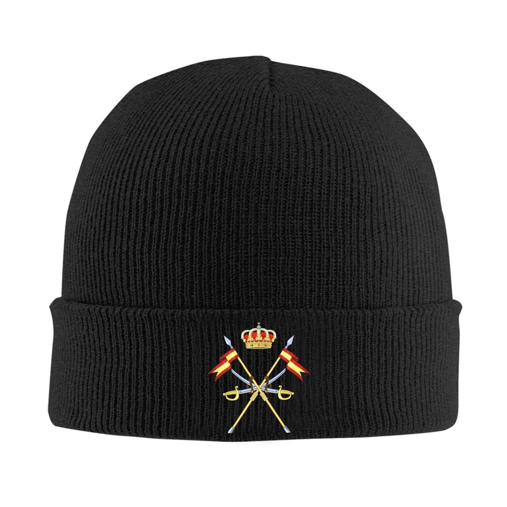 Spanish Army Beanie Hats Bonnet Hats Men Women Retro Kpop Knitting Hat Spring Custom Head Wrap Caps