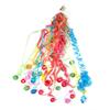 10PCS Party Supplies Colored Paper Pull Flowers Wedding Hand Thrown Ribbon Spray Confetti Fireworks Bouquet Atmosphere Props